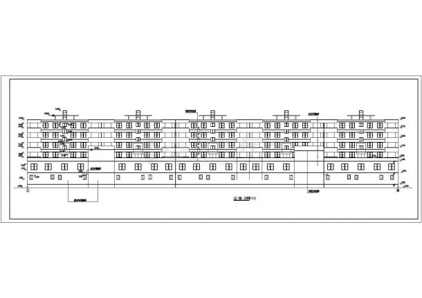 某小区五层住宅楼建筑设计方案图（共11张）-图一