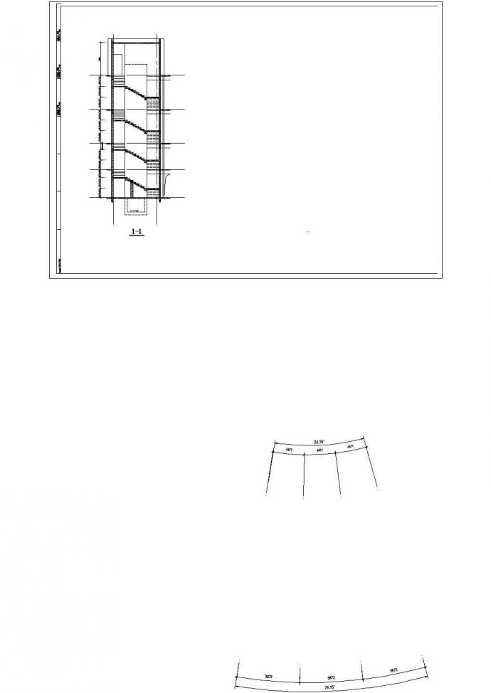 小型会所建筑施工图（共10张）_图1