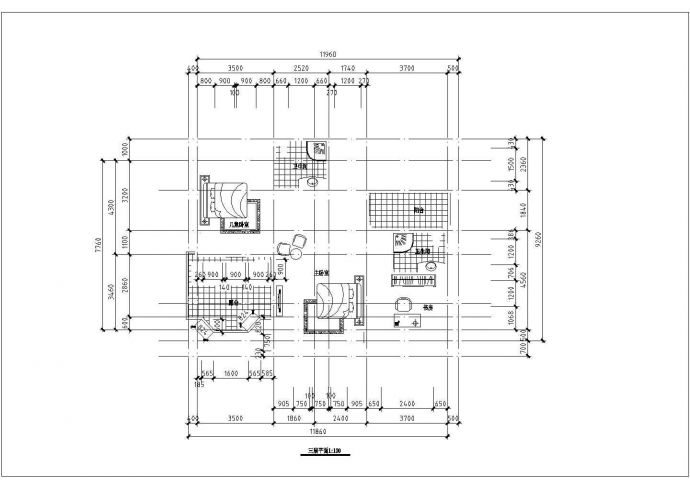 3层独栋别墅建筑方案图_图1