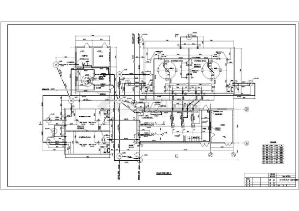 某工厂循环水系统综合泵房设计图纸-图二
