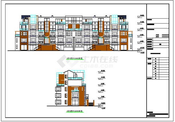 [四川]某7.5层居住区规划设计（中标方案）文本及CAD建筑方案图、含效果图-图二