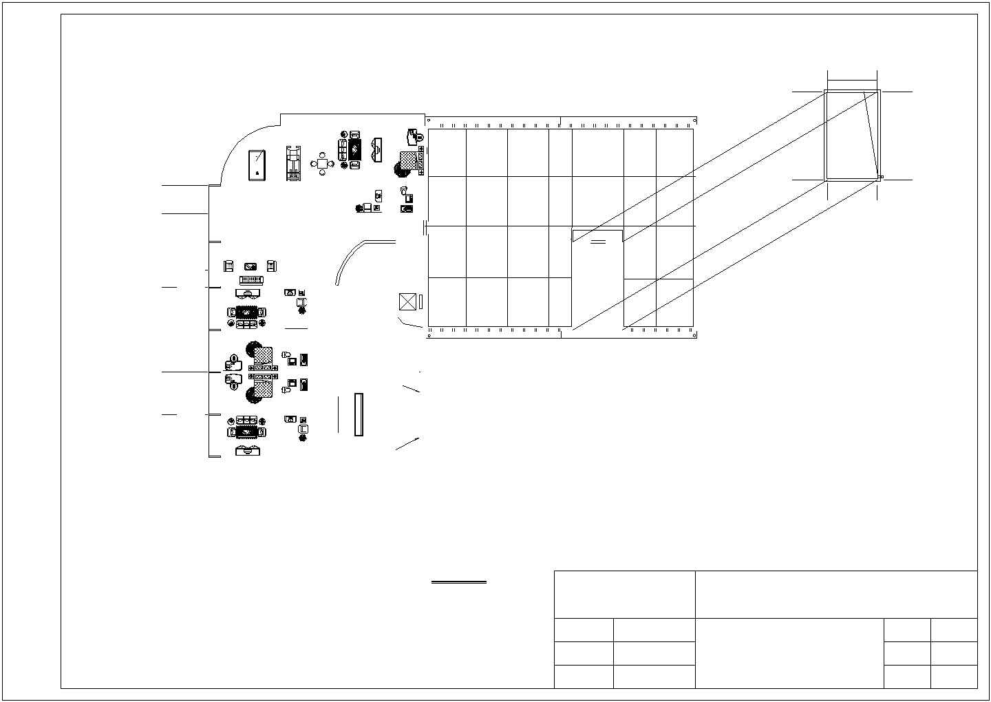 某5层酒店产权式公寓建筑方案图（课程设计、砌体结构）