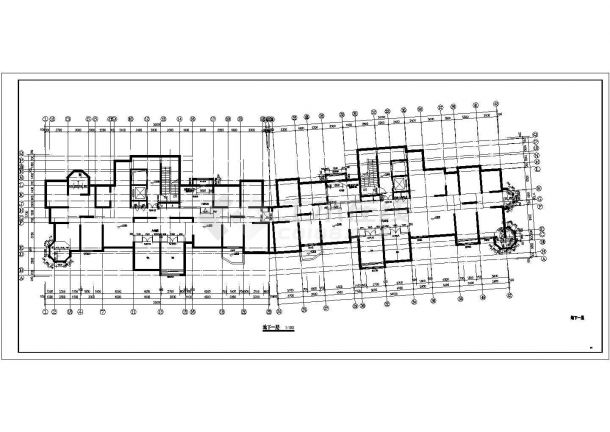 某三十三层大型社区9号楼建筑方案扩初（剪力墙结构）-图一