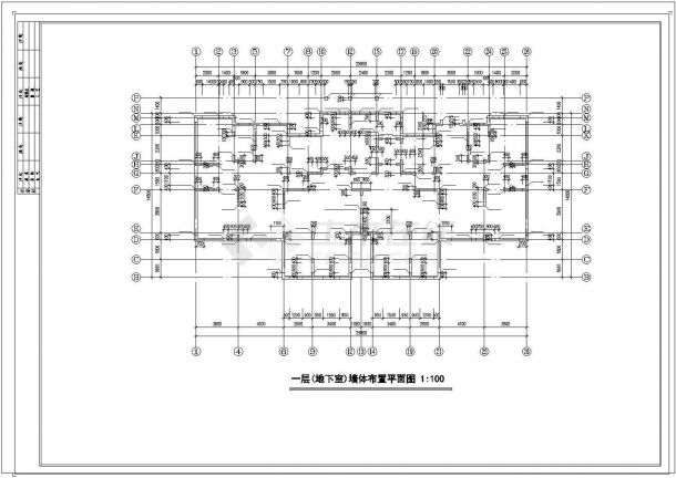 [苏州市]某7045.6平米十七层住宅楼建筑结构水施工图-图一