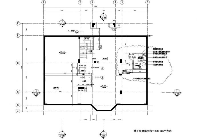 某三层欧式独栋别墅建筑施工图(有效果图)_图1