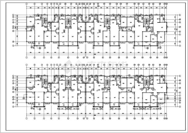 【最新整理】某七层砖混结构住宅建筑结构施工图-图一
