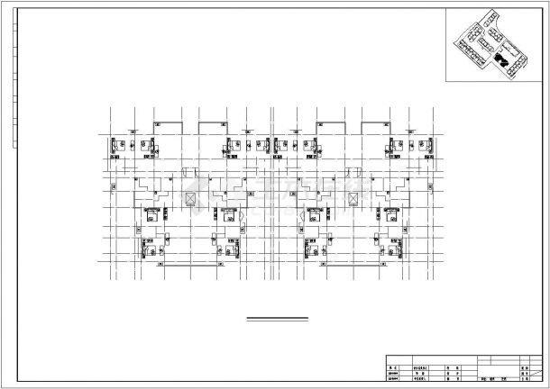 [成都澎洲岛]某大型住宅区报建建筑CAD设计图-图二