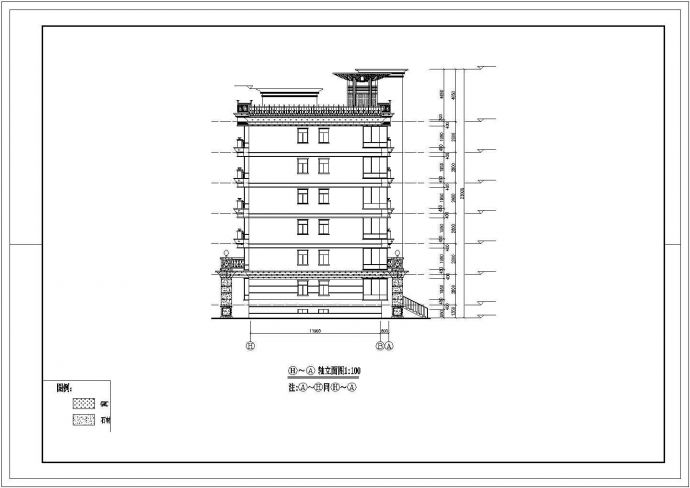 [长沙]某地住宅楼外墙装饰二次深化设计建筑施工图_图1