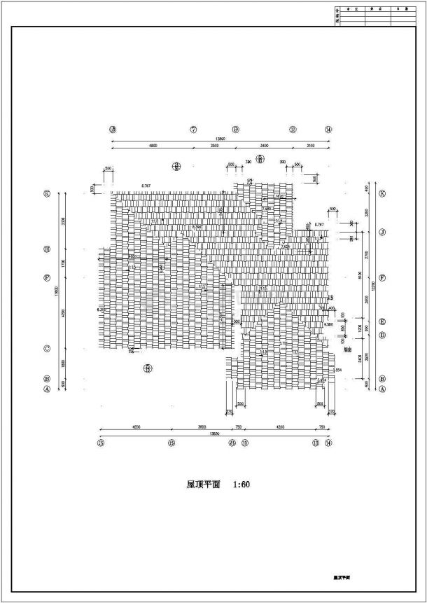 [施工图]某地二层欧式别墅建筑CAD施工图（A户型）-图一