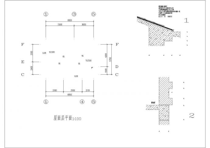 [福建省]某地三层新农村住宅楼建筑CAD图_图1