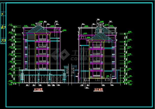 [施工图]某六层住宅建筑施工图（最新整理）-图一