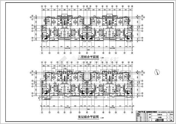 天津西青区某五层住宅楼建筑方案图-图二