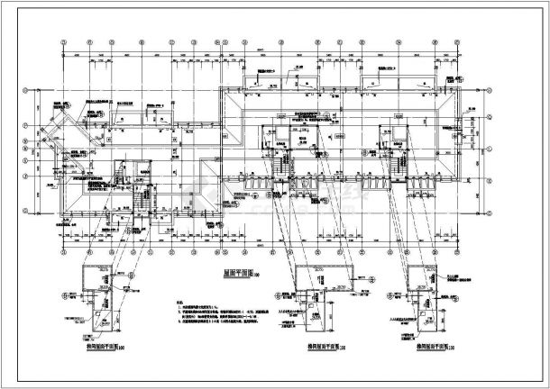 某十一层住宅楼建筑方案图（框架结构）-图二