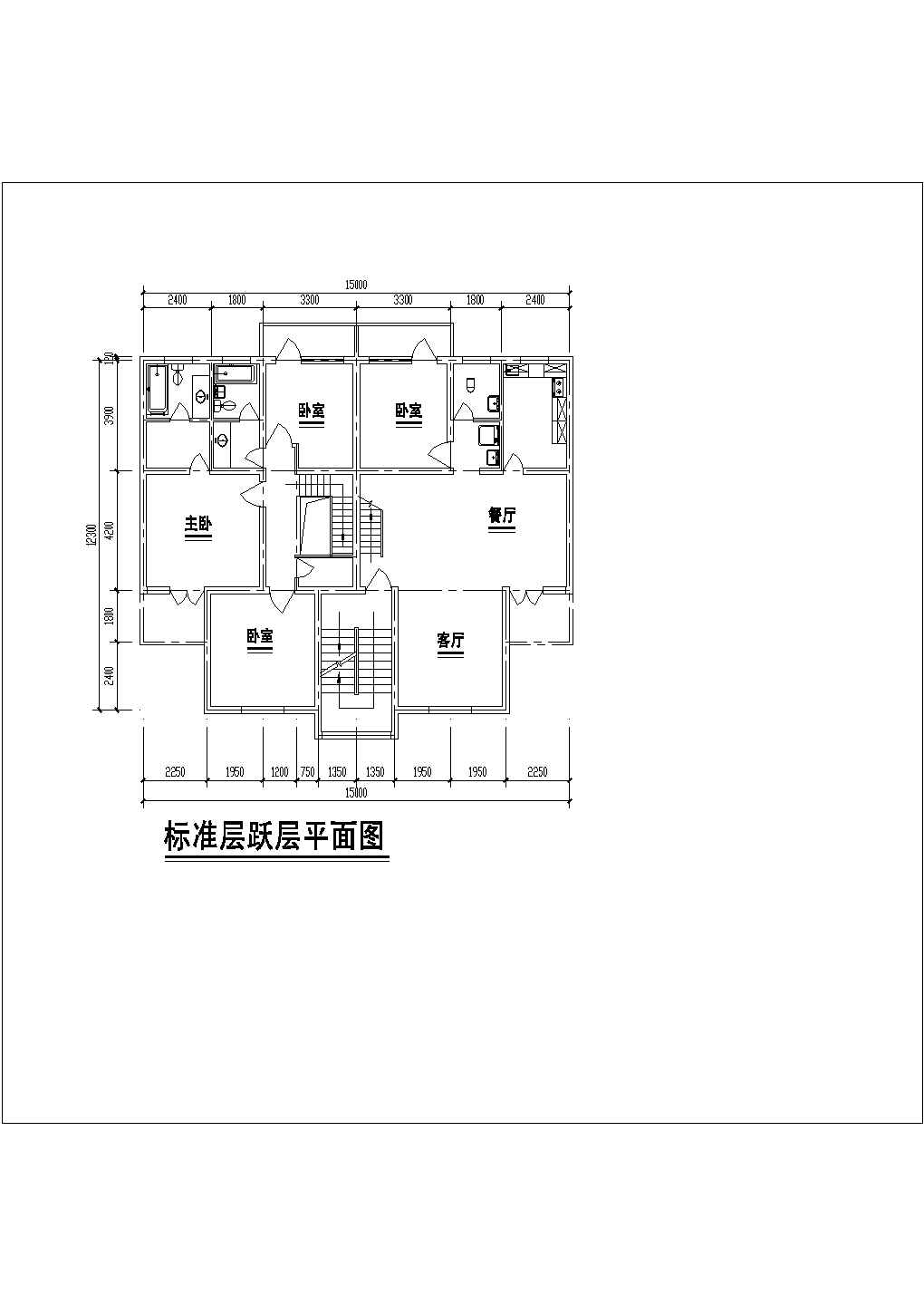 住宅楼建筑CAD参考详图