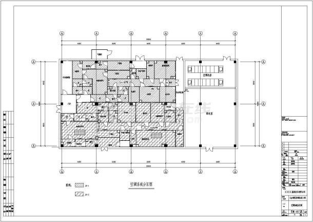 某基因生产厂房洁净空调设计全套图-图二