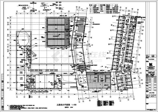 11层委党校二期工程建筑设计施工图（含有全专业图纸）精-图二