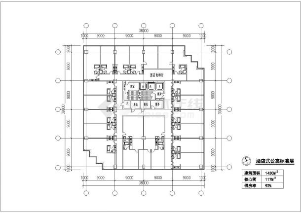 [南京]某二十八层国际办公综合体方案文本（含CAD）-图一
