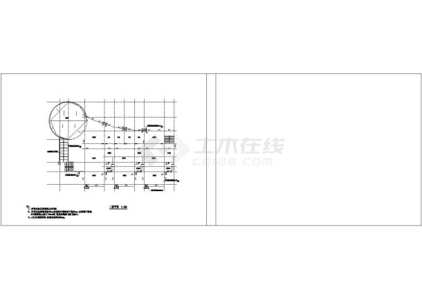 某地6班幼儿园建筑设计施工图-图二