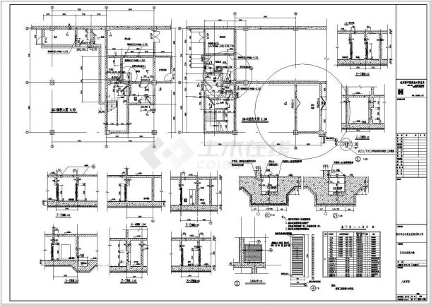 某十九层框架核心筒科技大楼建筑施工图-图二