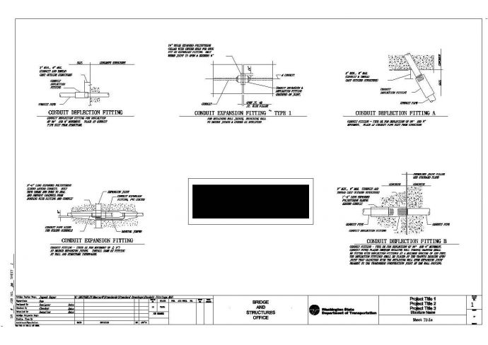 美国关于桥梁工程细部结构设计标准图_图1