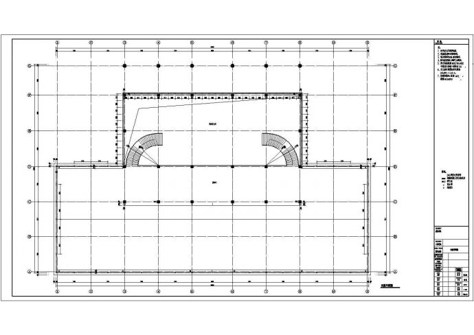 某8.4米轻钢框架结构售楼中心建筑施工图_图1