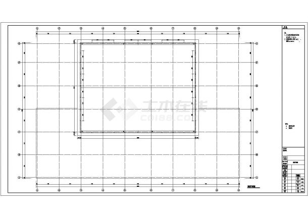 某8.4米轻钢框架结构售楼中心建筑施工图-图二