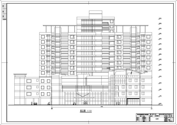 某地经典高层住宅建筑CAD布置图_图1