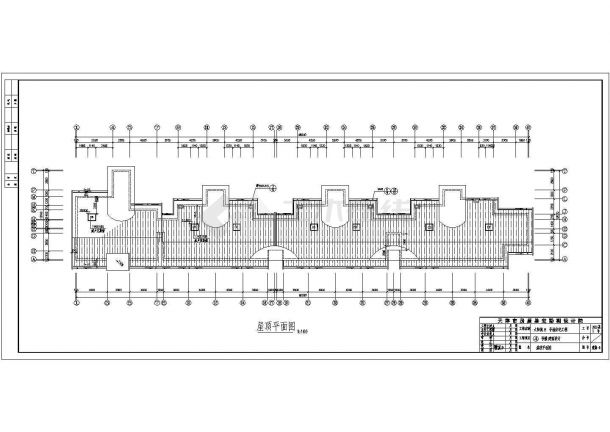 某地太阳城4-9号楼建筑cad图-图一