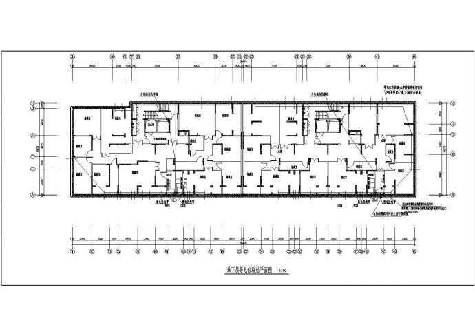 一栋20层的纯住宅类电气设计施工图_图1