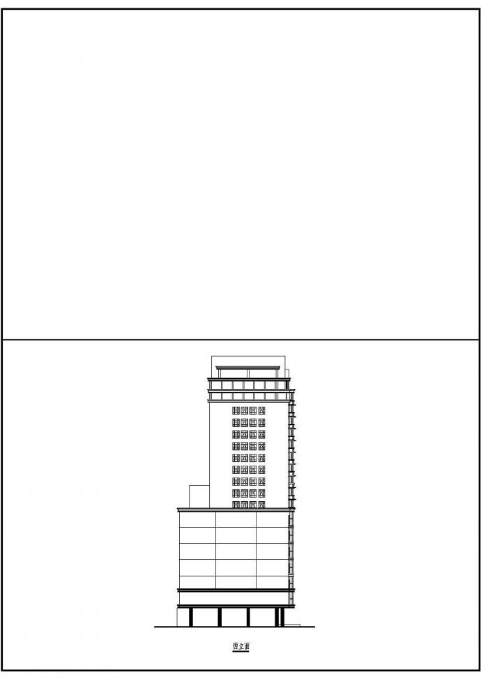 某地多层办公楼建筑设计图_图1