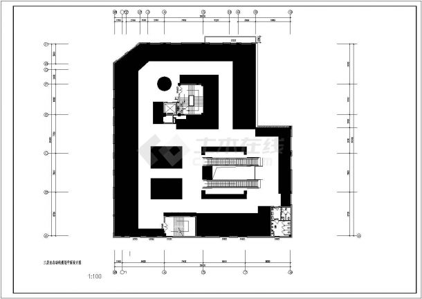 某十二层商场宾馆综合楼建筑施工图VIP-图一