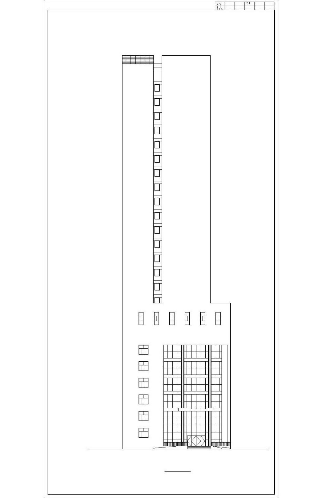 某二十六层城市酒店框剪结构建筑结构施工图VIP