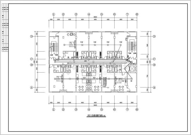 某11层综合楼电气施工图全套图纸-图一