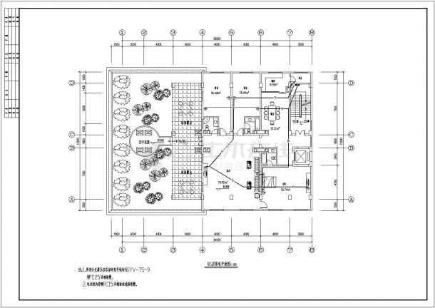 某11层综合楼电气施工图全套图纸-图二