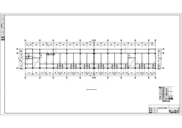 六层框架结构学生宿舍结构施工图（预应力管桩）_图1