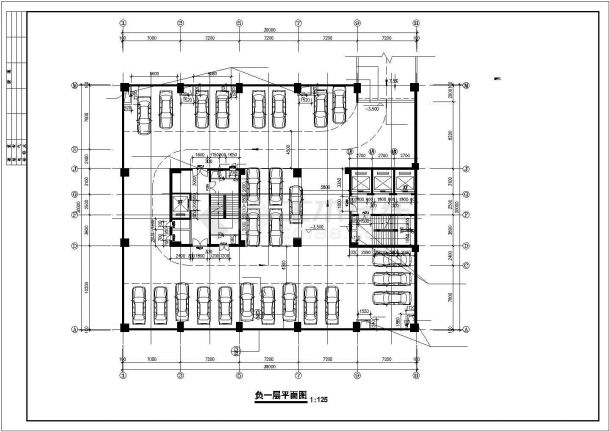 [湖南]17530.88㎡14层现代风格市级中医院建筑设计施工图（市级设计院）VIP-图一