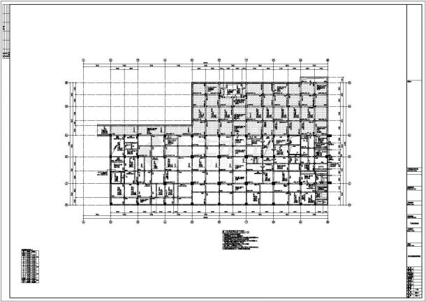十三层框剪结构中医院结构施工图(含裙房)-图二