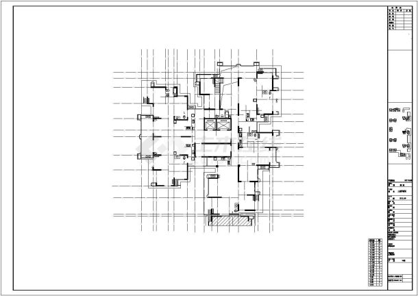 18层剪力墙结构公寓楼结构施工图-图二
