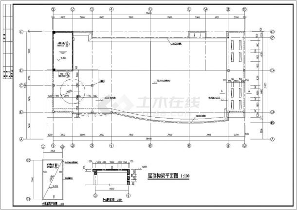 2650㎡四层医院门诊楼建筑施工图VIP-图二