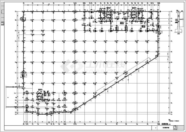 27层带地下室住宅楼结构施工图（条形基础）-图二