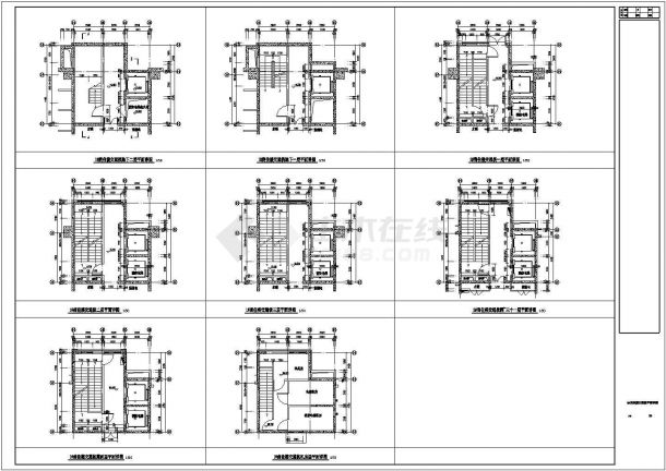 [江苏]79998.03㎡三十一层现代风格国际星级酒店建筑设计施工图（知名设计院）VIP-图二