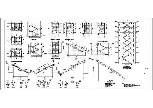 三十三层剪力墙住宅结构施工图（桩基础）-图二