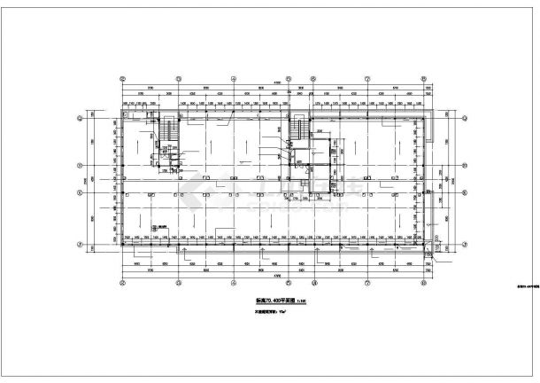 [南昌]62239.9㎡十七层框架结构L型玻璃幕墙旅馆建筑施工图VIP-图二