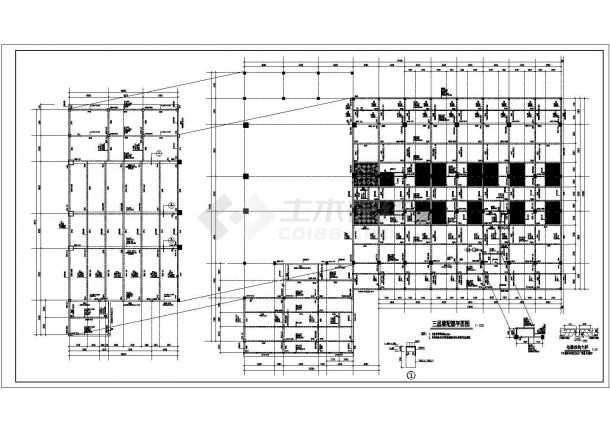 五层框架结构星级酒店结构施工图（预应力高强混凝土管桩基础）-图一