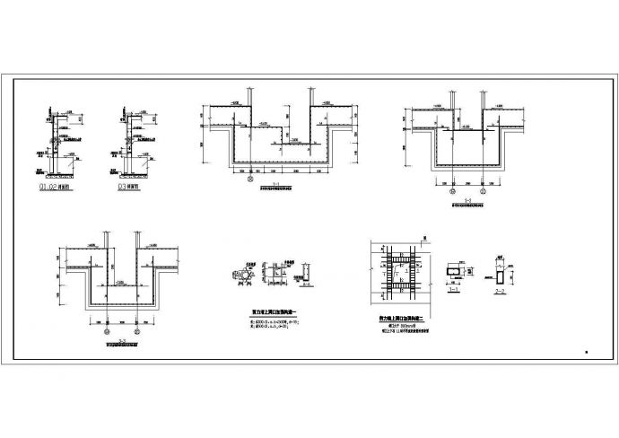 二十三层剪力墙住宅结构施工图（筏形基础,桩基础）_图1