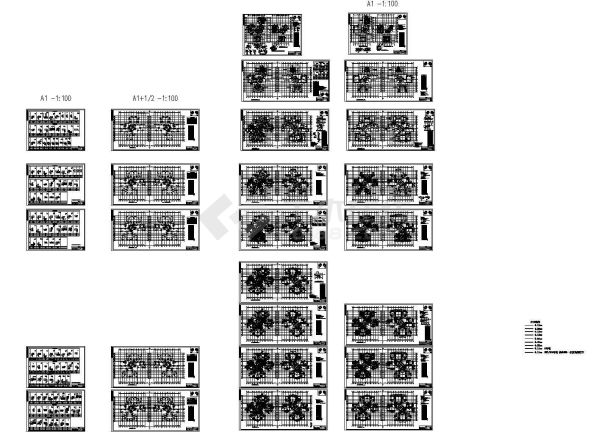 24层剪力墙住宅结构施工图(桩基础)-图一