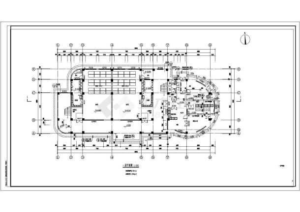 [四川]2304㎡4层市级现代风格幼儿园教学楼建筑设计施工图（两栋教学楼）VIP-图一
