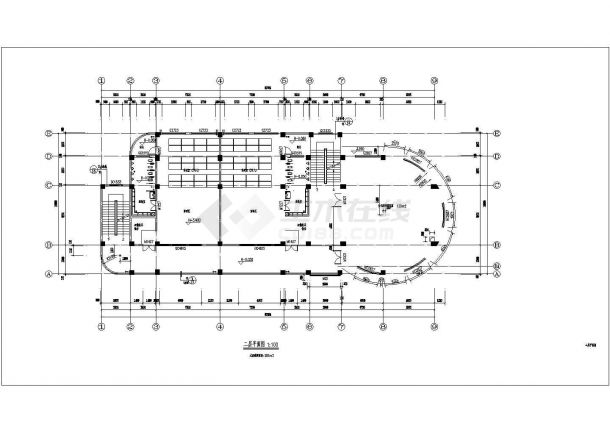 [四川]2304㎡4层市级现代风格幼儿园教学楼建筑设计施工图（两栋教学楼）VIP-图二
