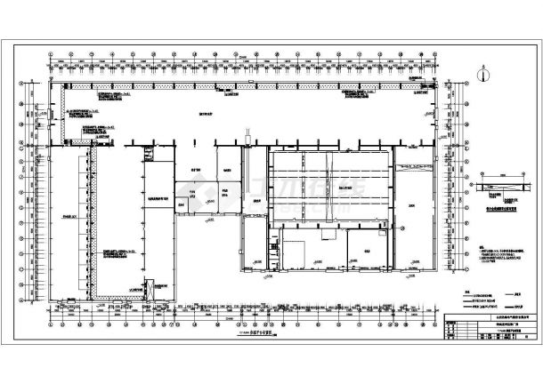 特高压变压器厂房建筑结构施工图（装配车间、厂房、试验大厅）-图二