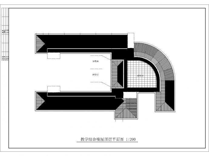 现代风格小学及幼儿园设计方案图(含38间教室)VIP_图1